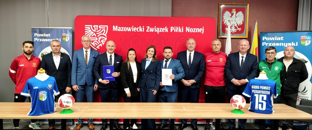 W spotkaniu uczestniczyli przedstawiciele lokalnych struktur piłkarskich z Ciechanowsko-Ostrołęckiego Okręgowego Związku Piłki Nożnej.