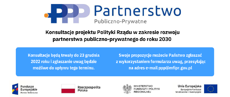 Projektu Polityki Rządu w zakresie rozwoju partnerstwa publiczno-prywatnego do roku 2030